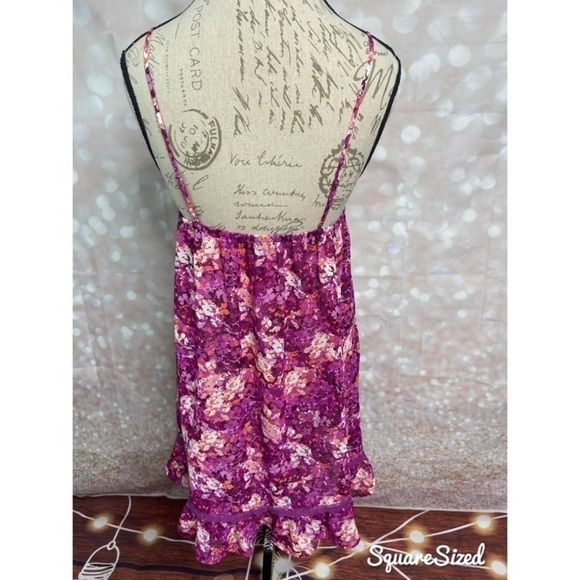 AMBRIELLE - Babydoll Slip Dress Purple Hydrangea Large - Picture 2 of 7